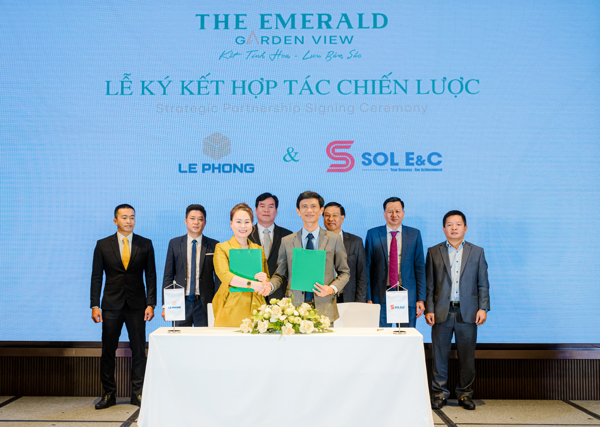 sol-enc-ky-ket-hop-tac-chien-luoc-cung-tap-doan-le-phong-trien-khai-du-an-the-emerald-garden-view