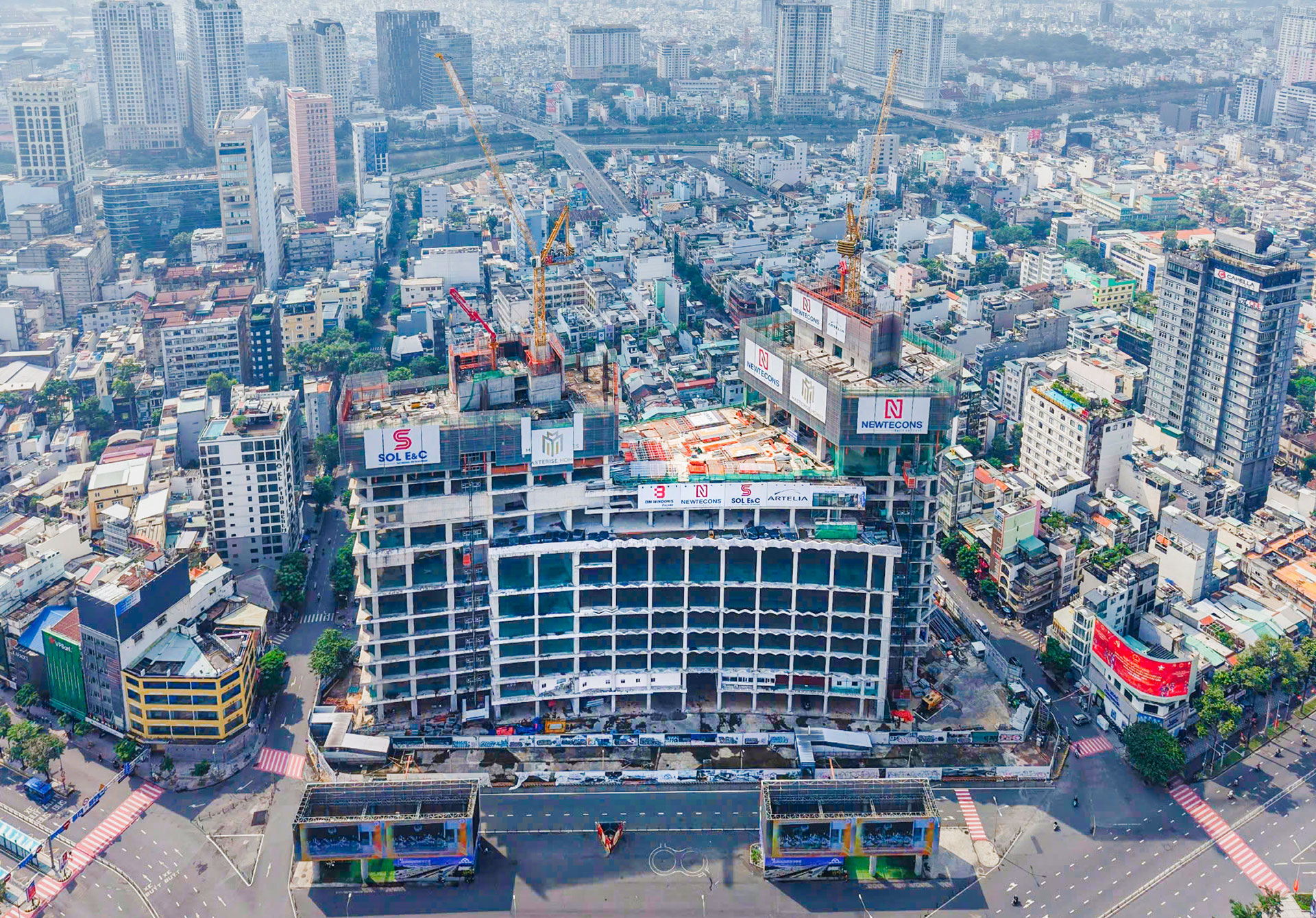 SOL E&C khởi công dự án biểu tượng tại khu “Tứ giác Bến Thành”